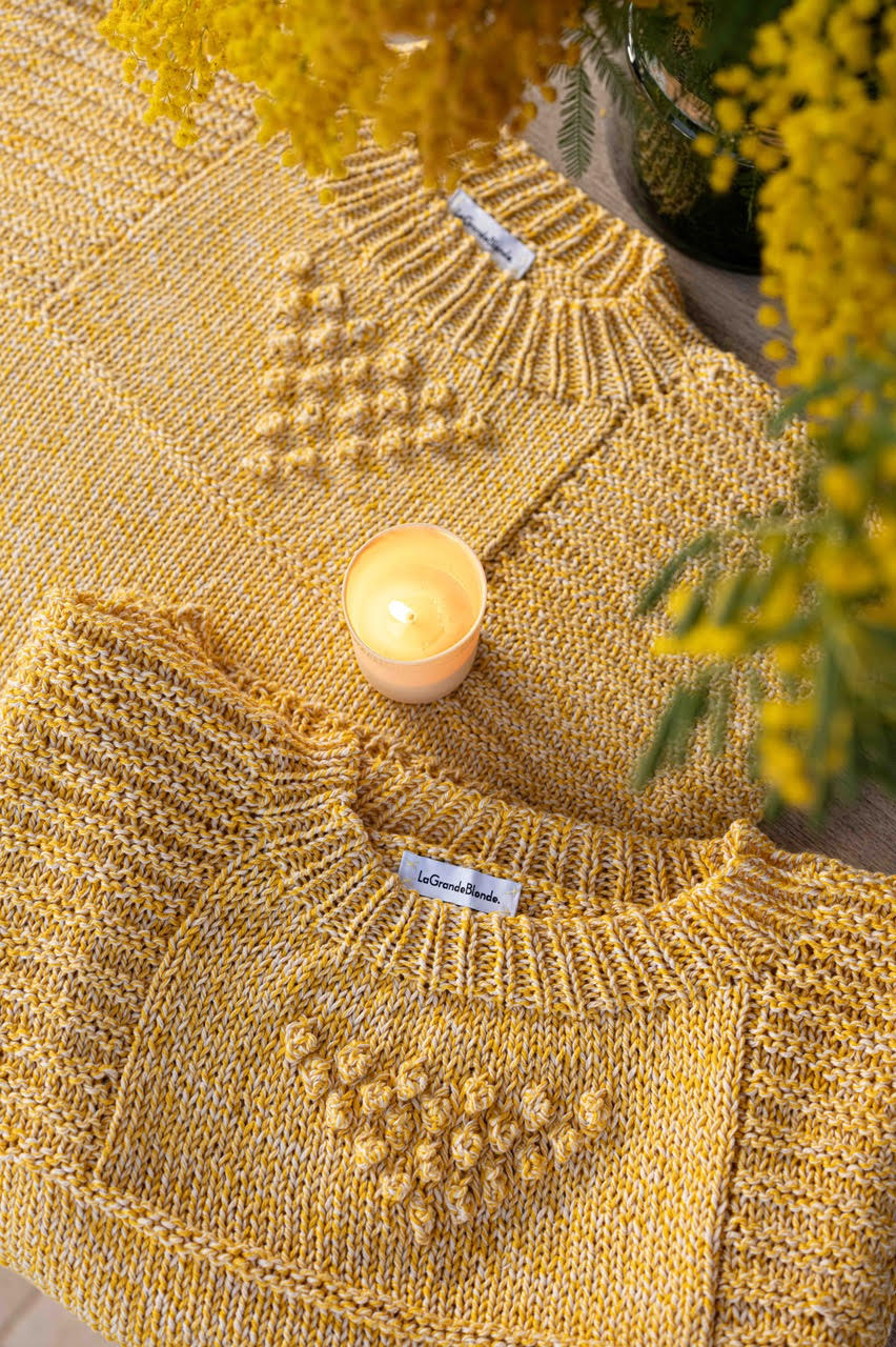 Le pull Mimosa